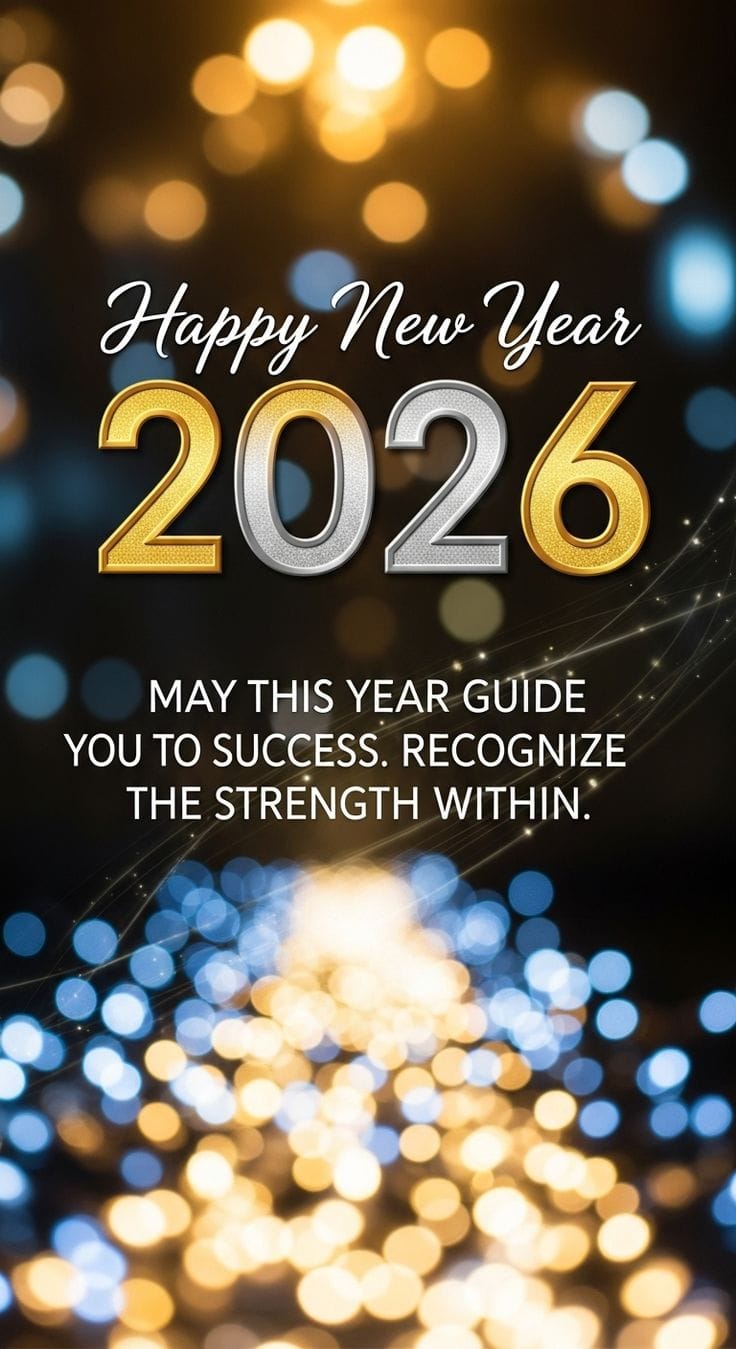 Happy new year 2026 wishes photo