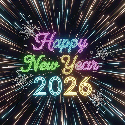 Happy new year and best wishes gif