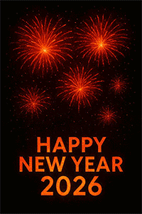 Happy new year animated gif for whatsapp