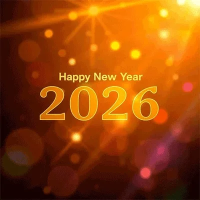 Happy new year animated