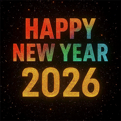 Happy new year gif animated
