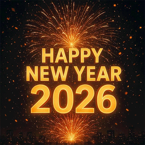 Happy new year gif animated