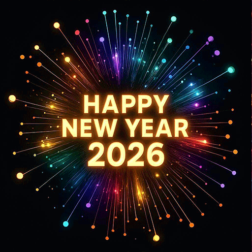 Happy new year gif animation
