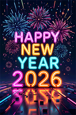 Happy new year greetings gif