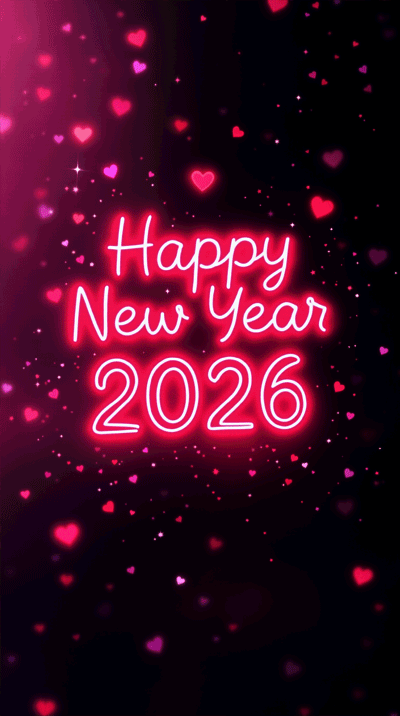 Happy new year my love 2026 gif