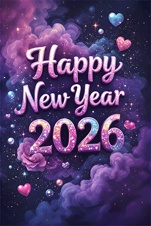 Happy new year my love gif