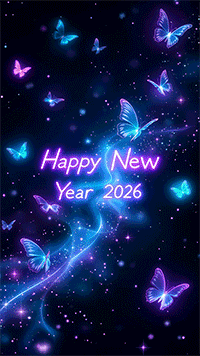 Happy new year to my love gif