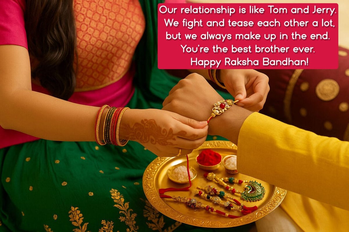 Happy raksha bandhan wishes for brother