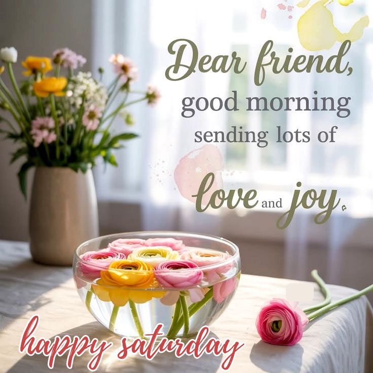 Happy saturday dear friend