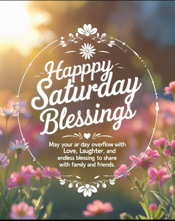 Happy saturday wishes