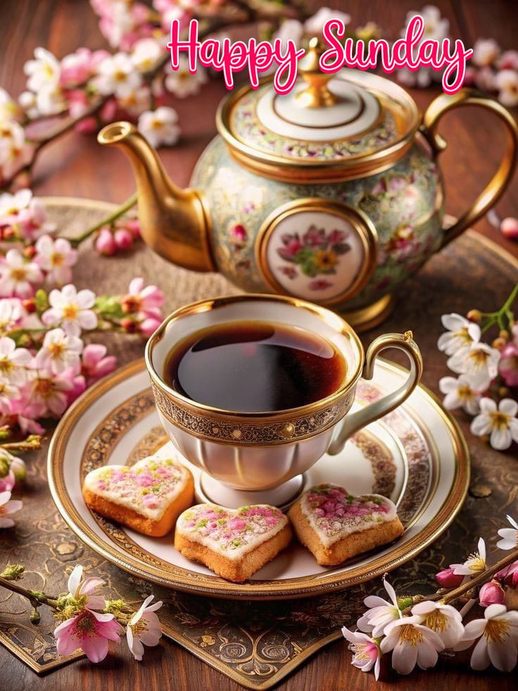 Happy sunday coffee images