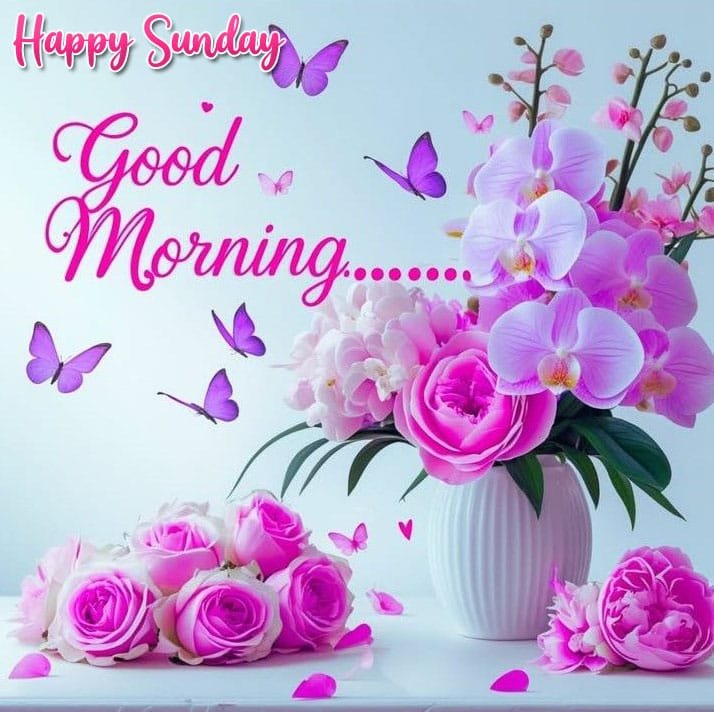 Happy sunday good morning wishes