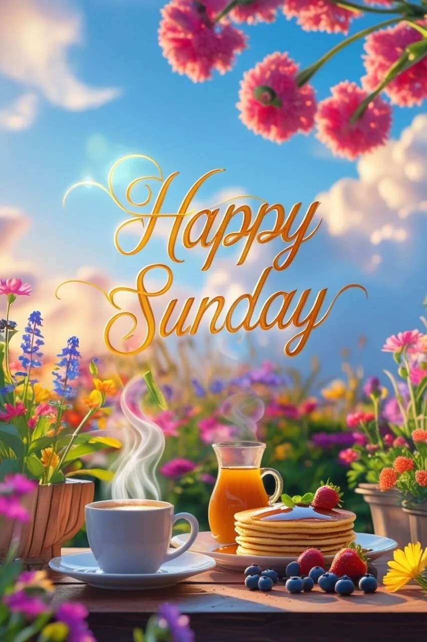 Happy sunday wishes photo