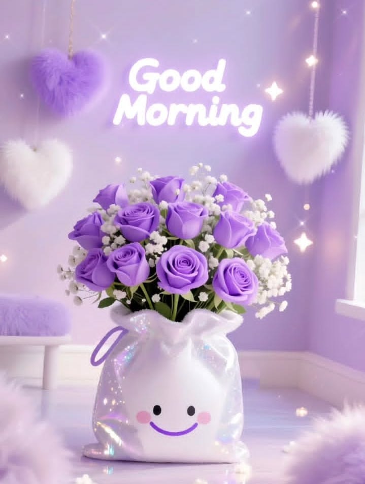 Heart shape good morning images