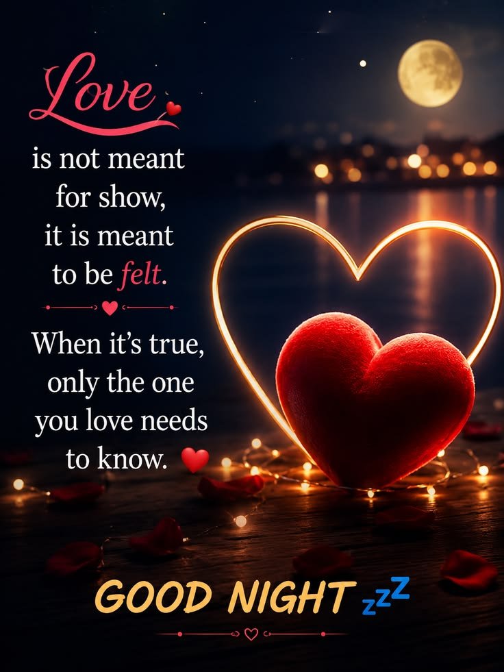 Heart touching good night message for someone special long distance in english