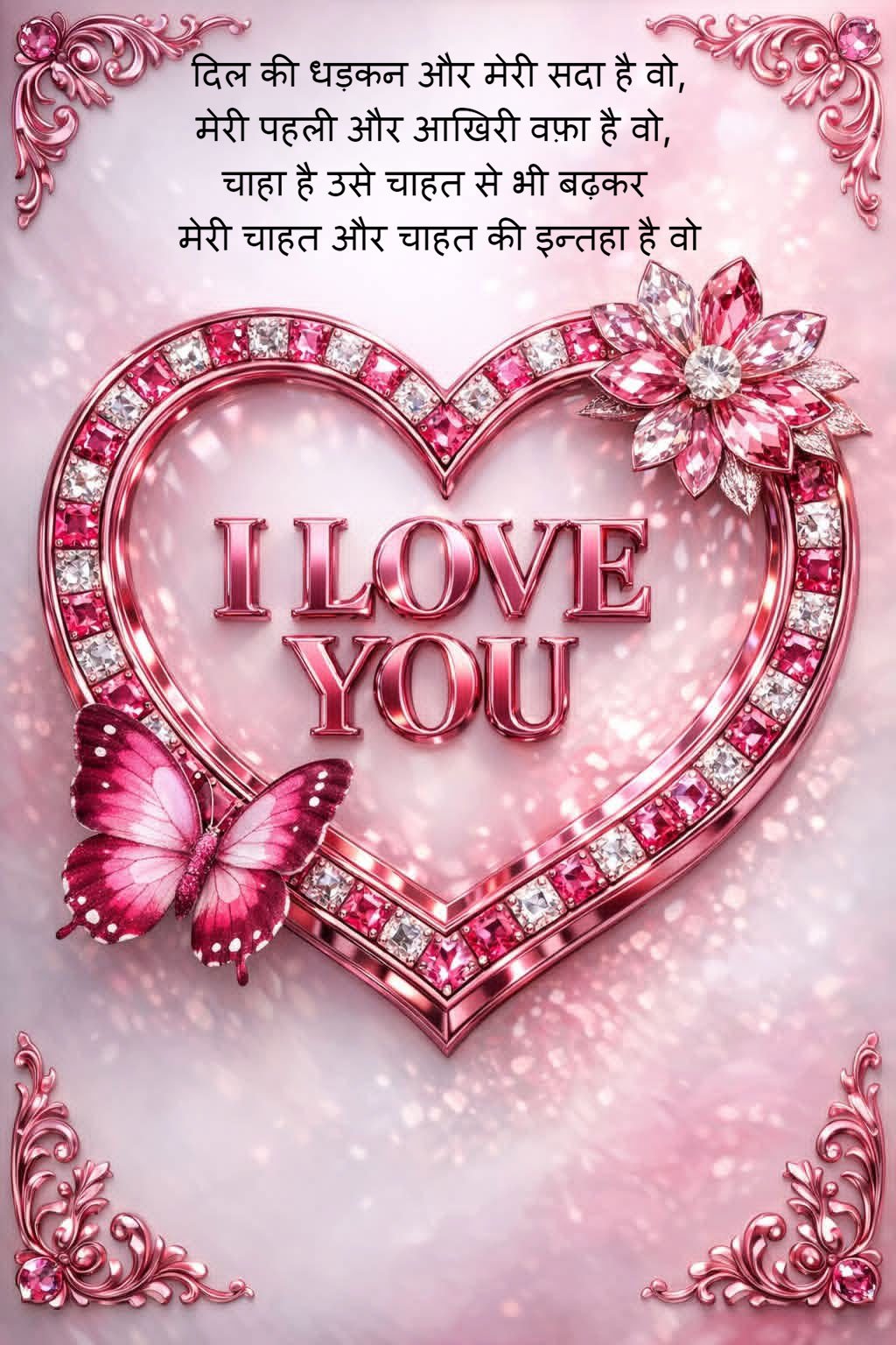 Heart touching love shayari in hindi for gf