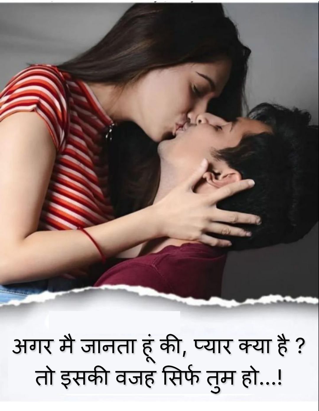 Heart touching love shayari photo