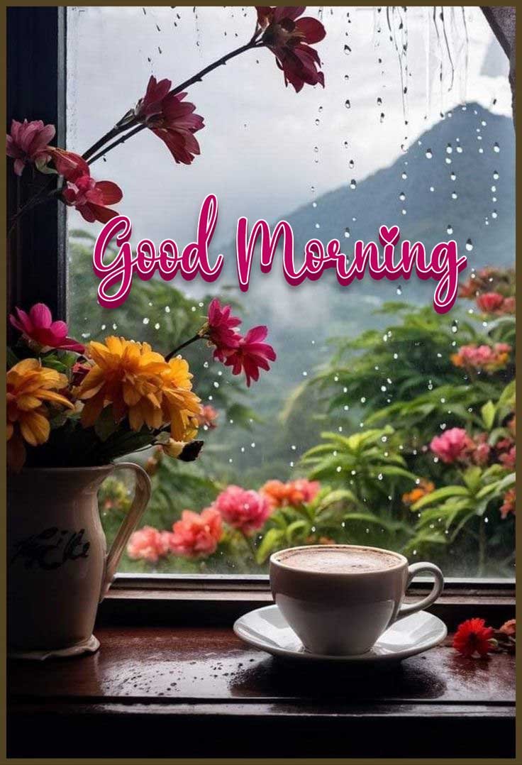 Images rainy morning