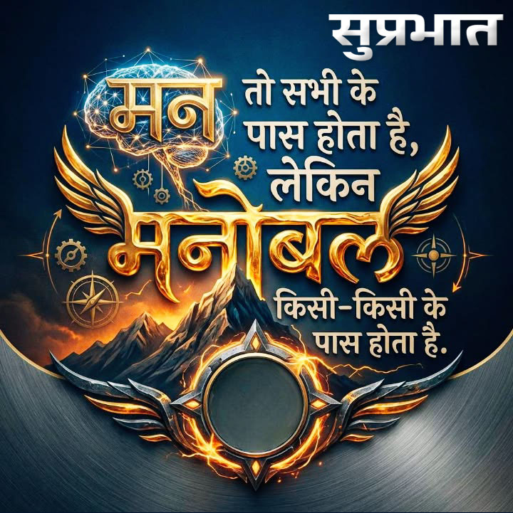 Inspirational good morning quotes in hindi