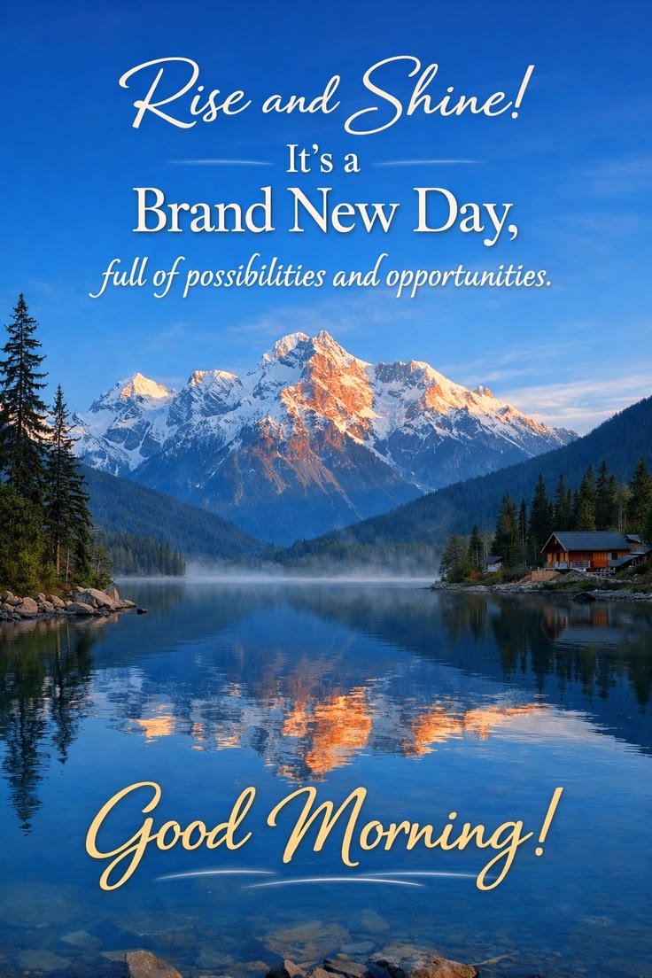 Inspirational positive good morning quotes