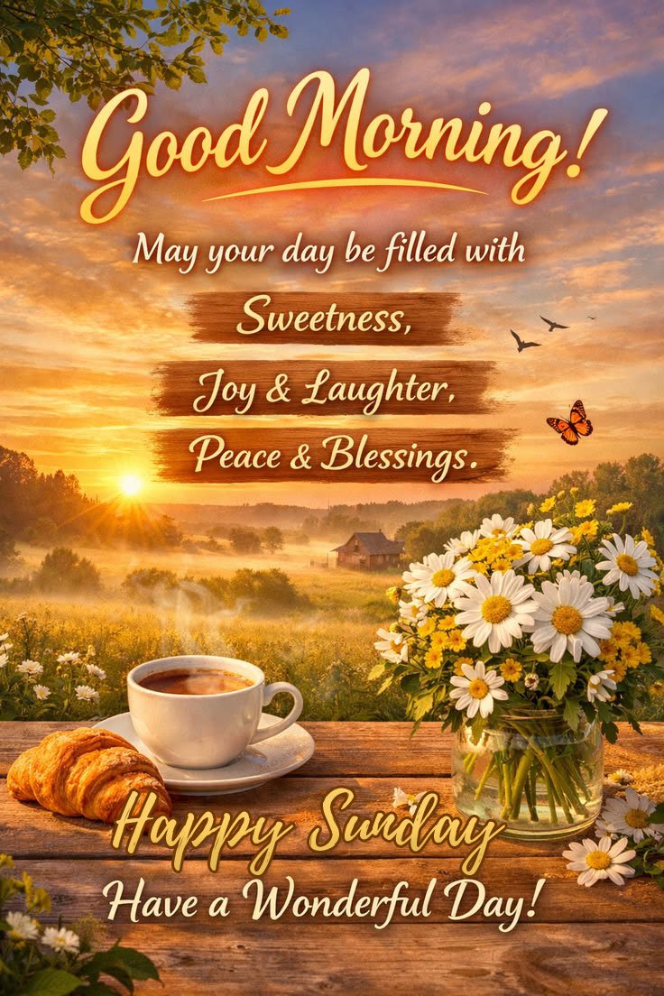 Inspirational sunday good morning quotes