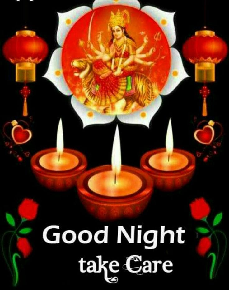 Jai mata di good night image