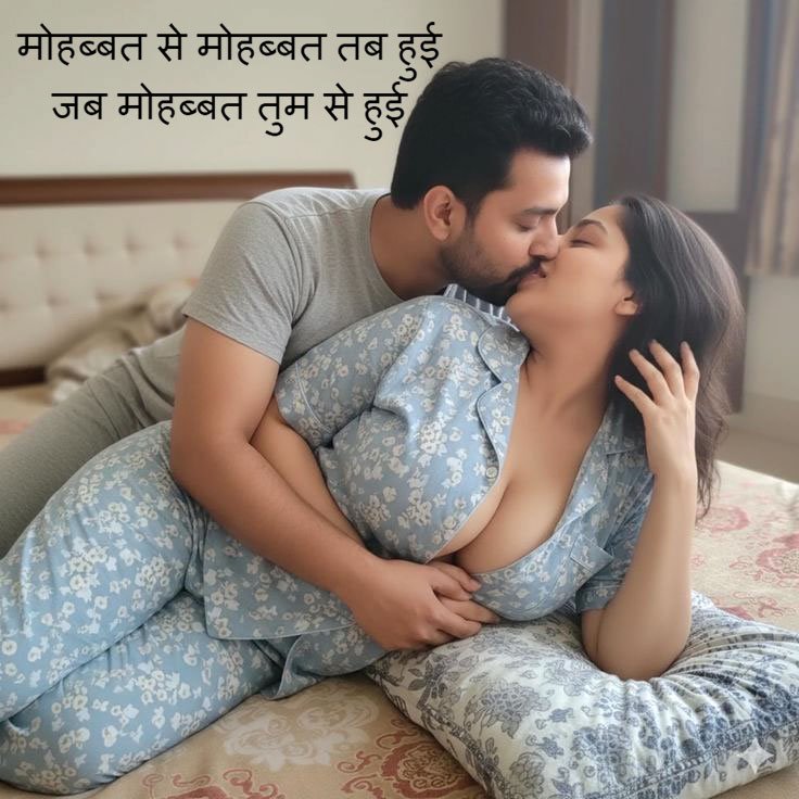 Kissing shayari image
