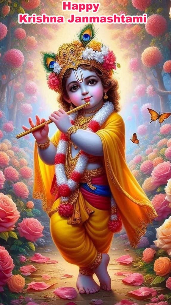 Krishna janmashtami status