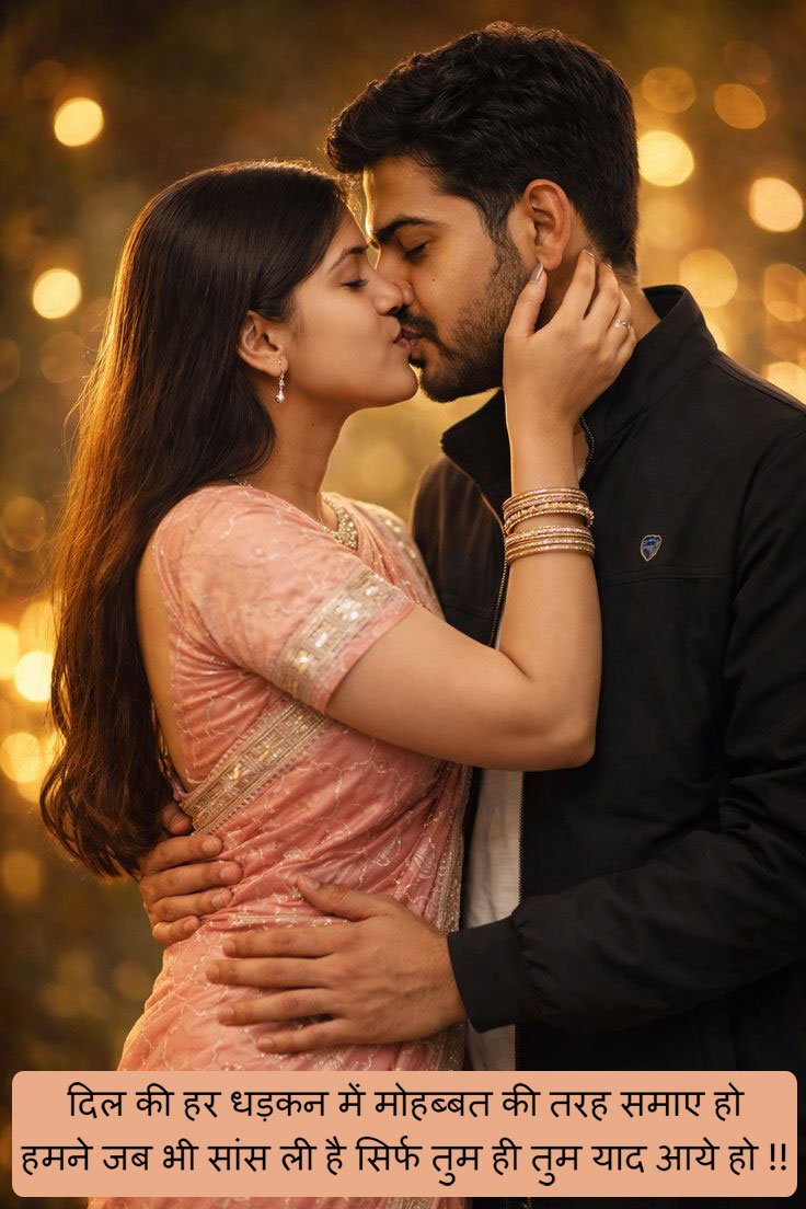 Latest love shayar with romantic photo
