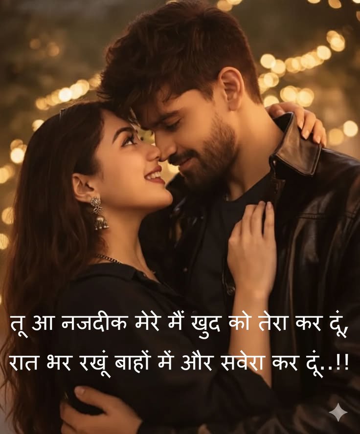 Latest romantic shayari