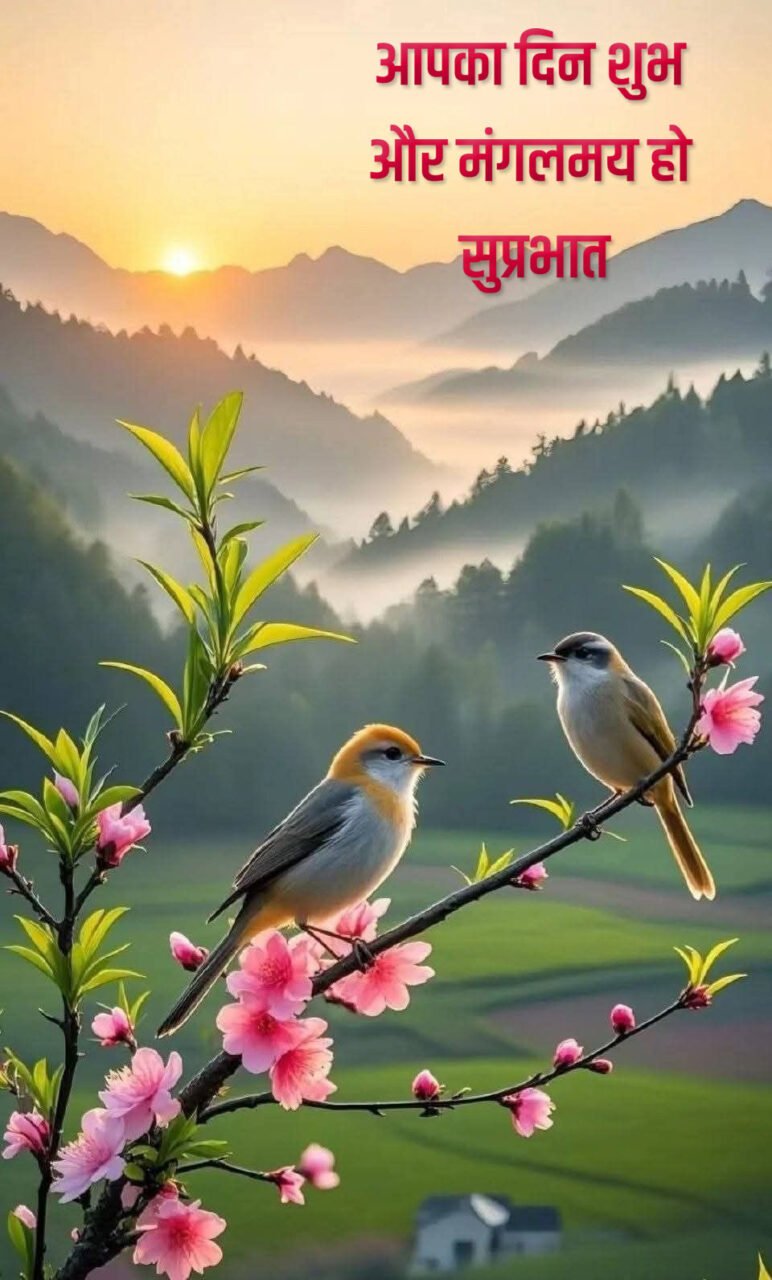 Latest suprabhat images in hindi