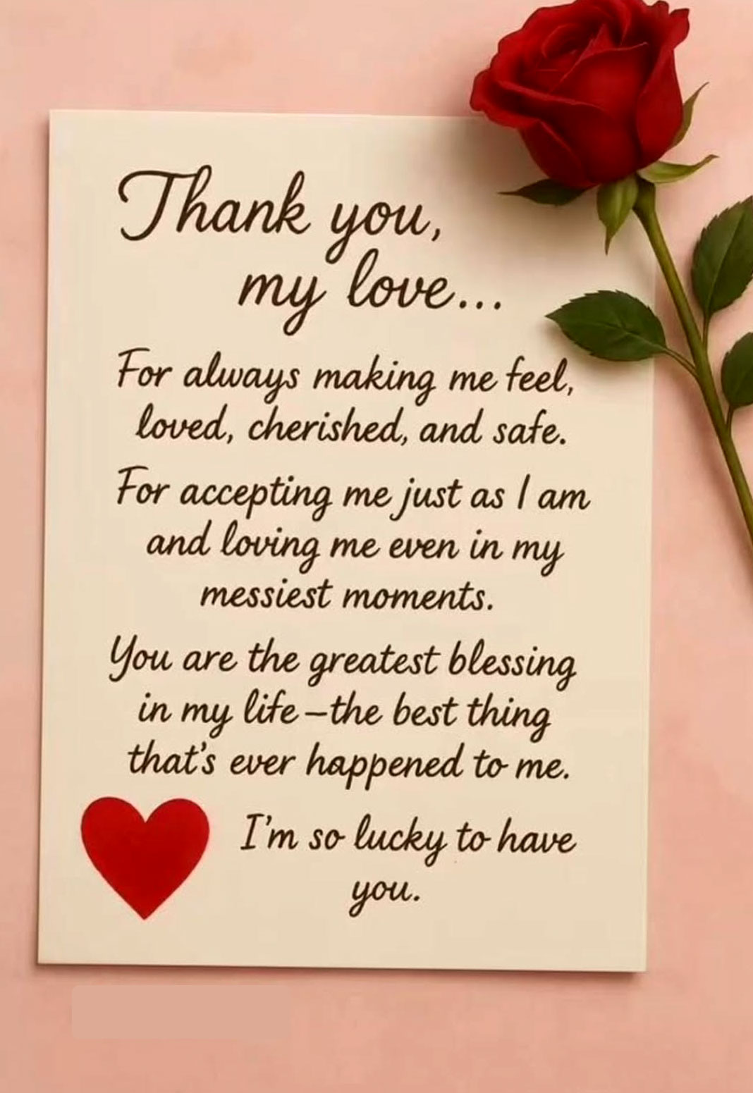 Long texts to make him feel special