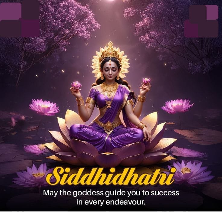 Maa siddhidatri wishes images