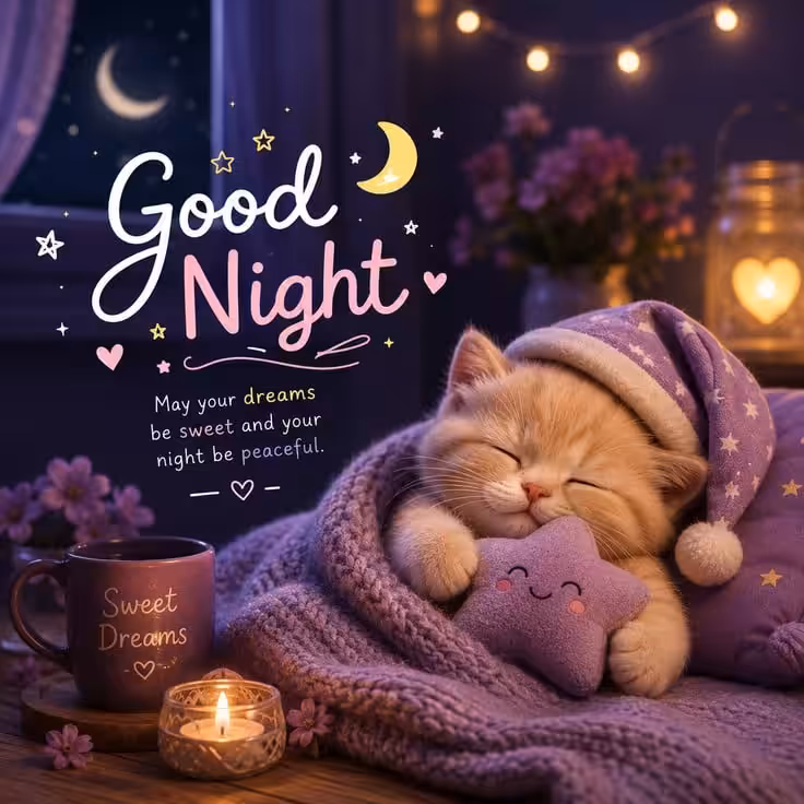 Meaningful cute good night text for boyfriend