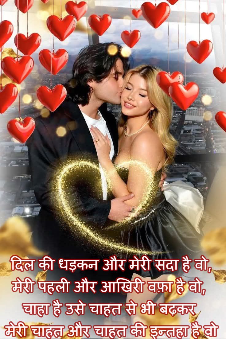 Most romantic love shayari in hindi