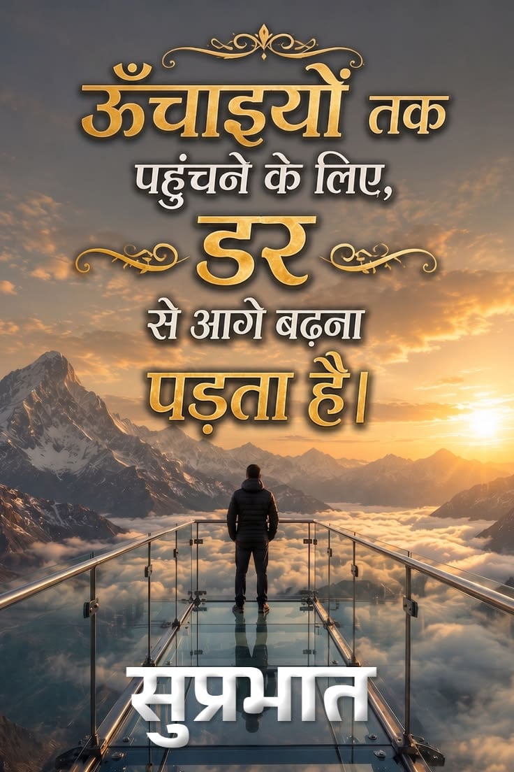 Motivational success good morning quotes hindi