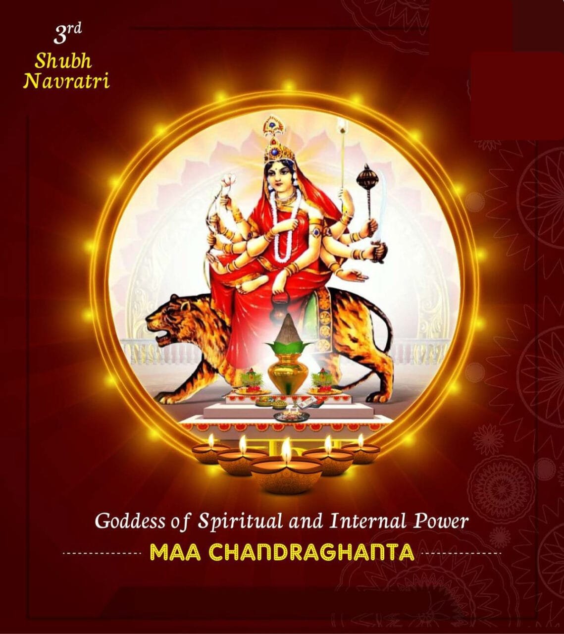 Navratri 3 day devi images