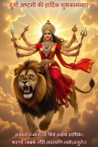 Navratri 8 day devi images