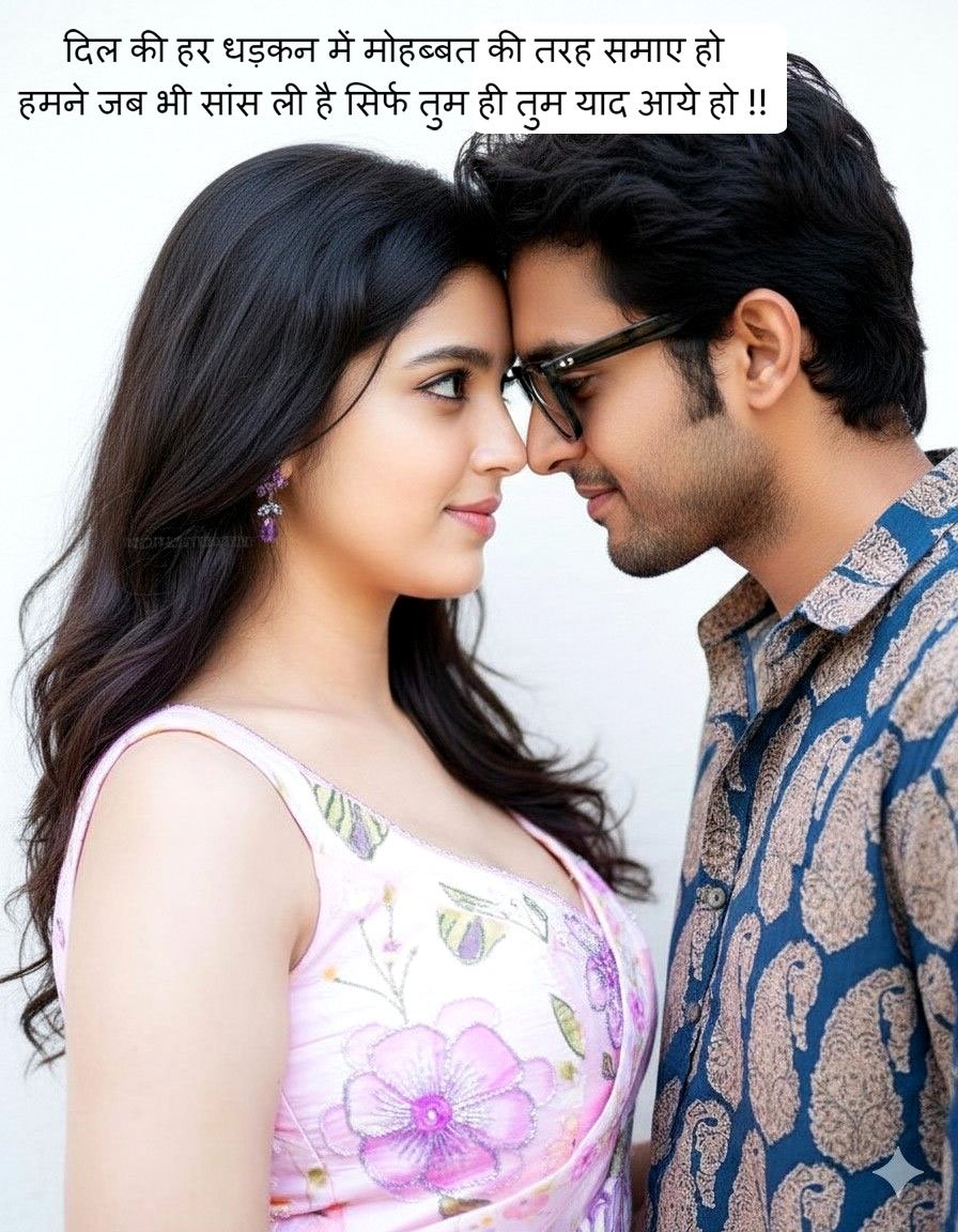 New romantic shayari for girlfriend