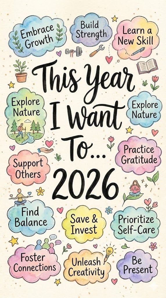 New year resolutions in