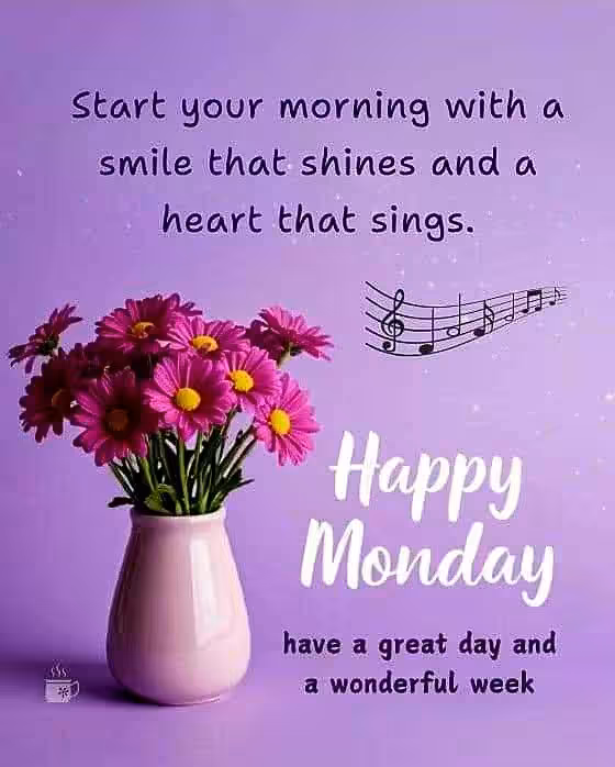 Positive happy monday