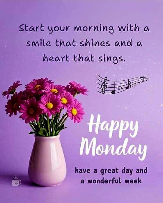 Positive happy monday