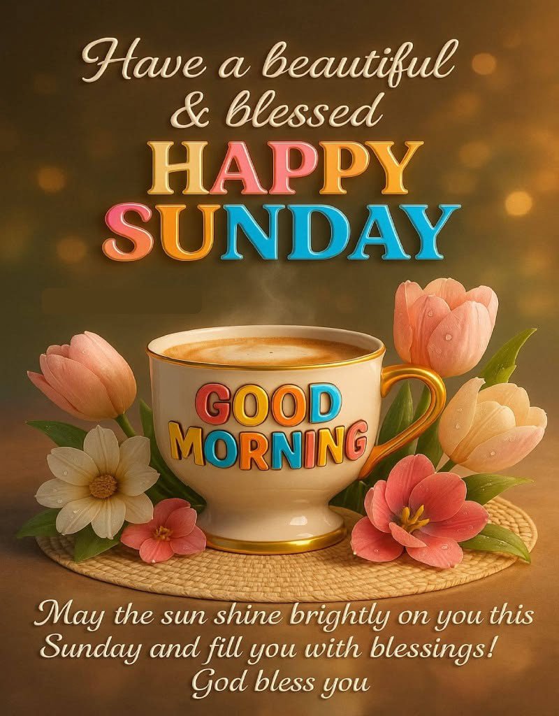 Quotes about blessed sunday morning