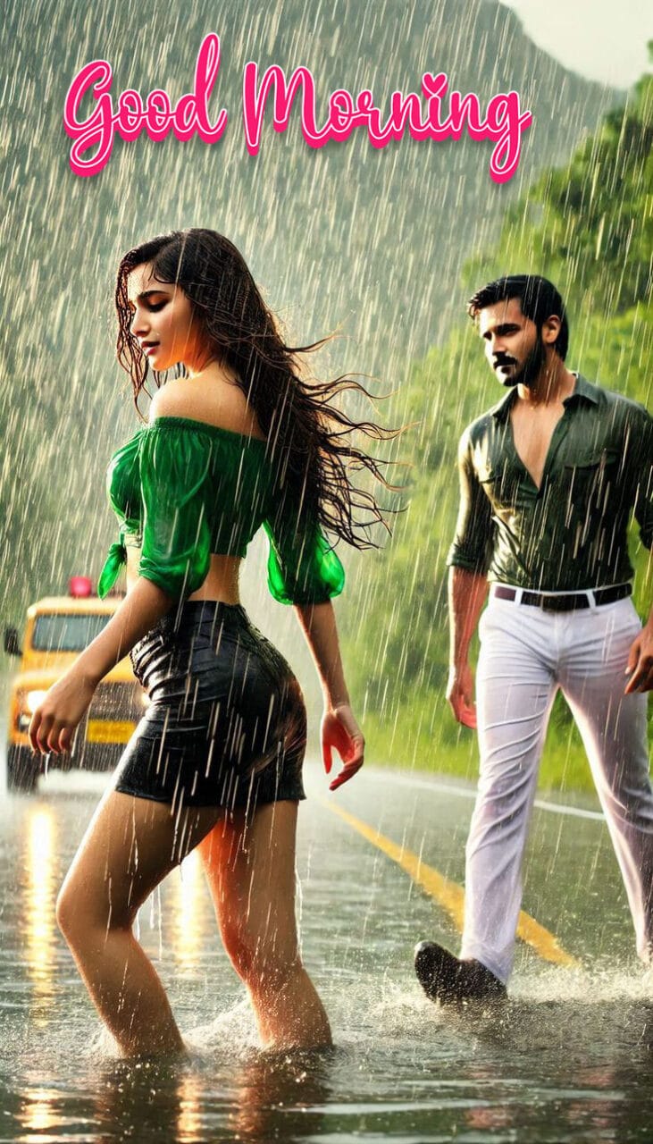 Rainy good morning images love