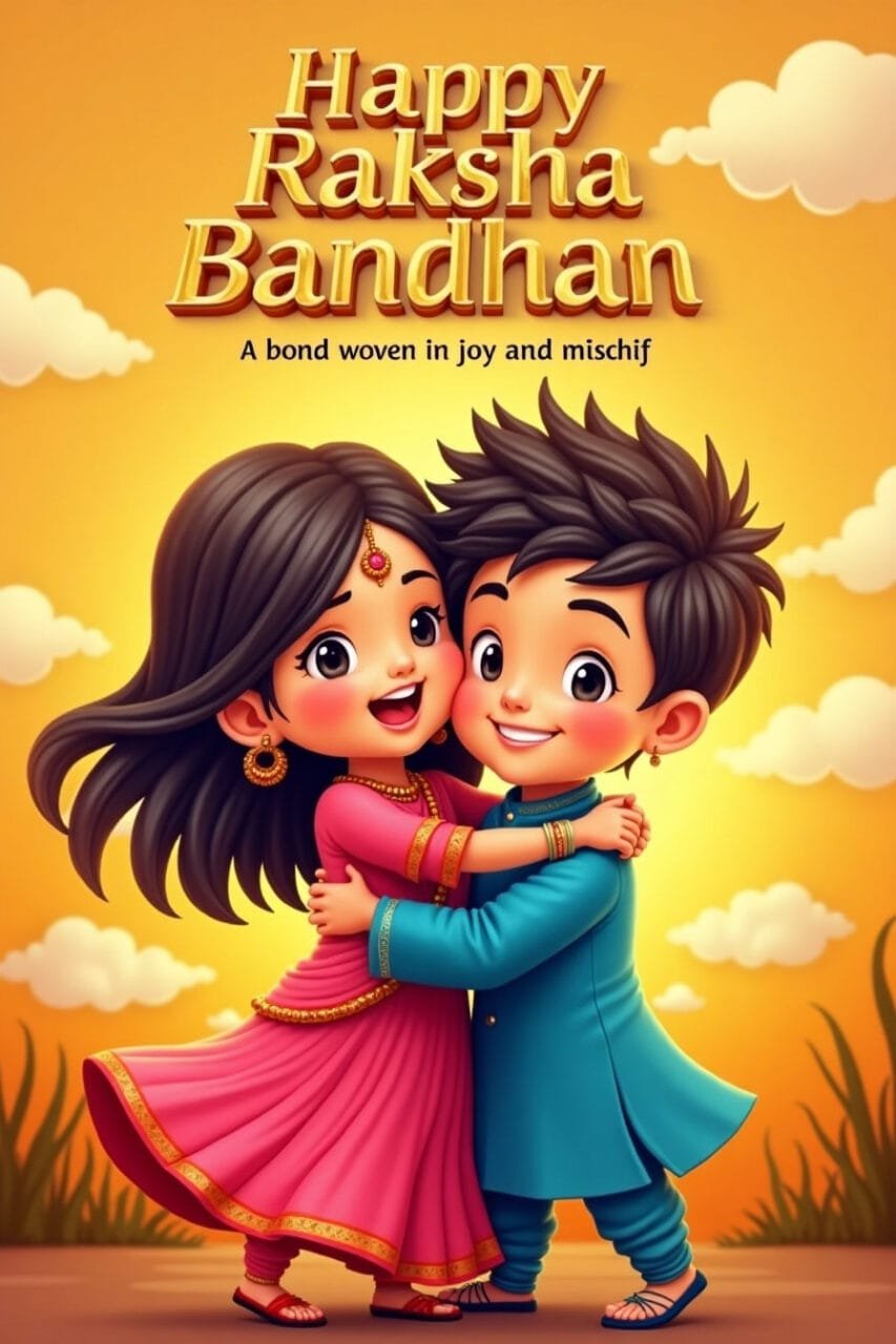 Raksha bandhan image hd brother and sister