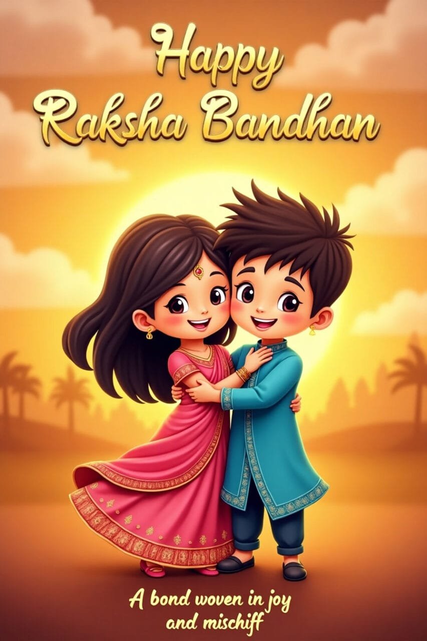 Raksha bandhan images hd brother and sister