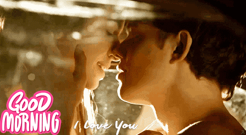 Romantic Couple Good Morning Gif