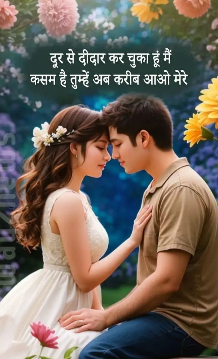 Romantic couple shayari