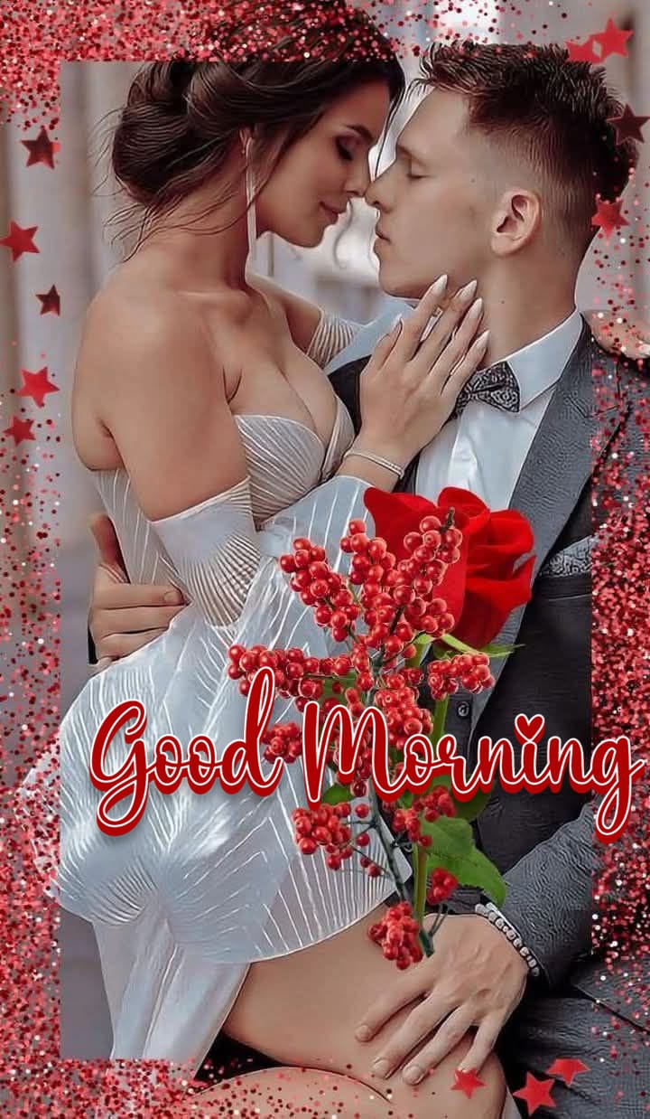 Romantic good morning pic