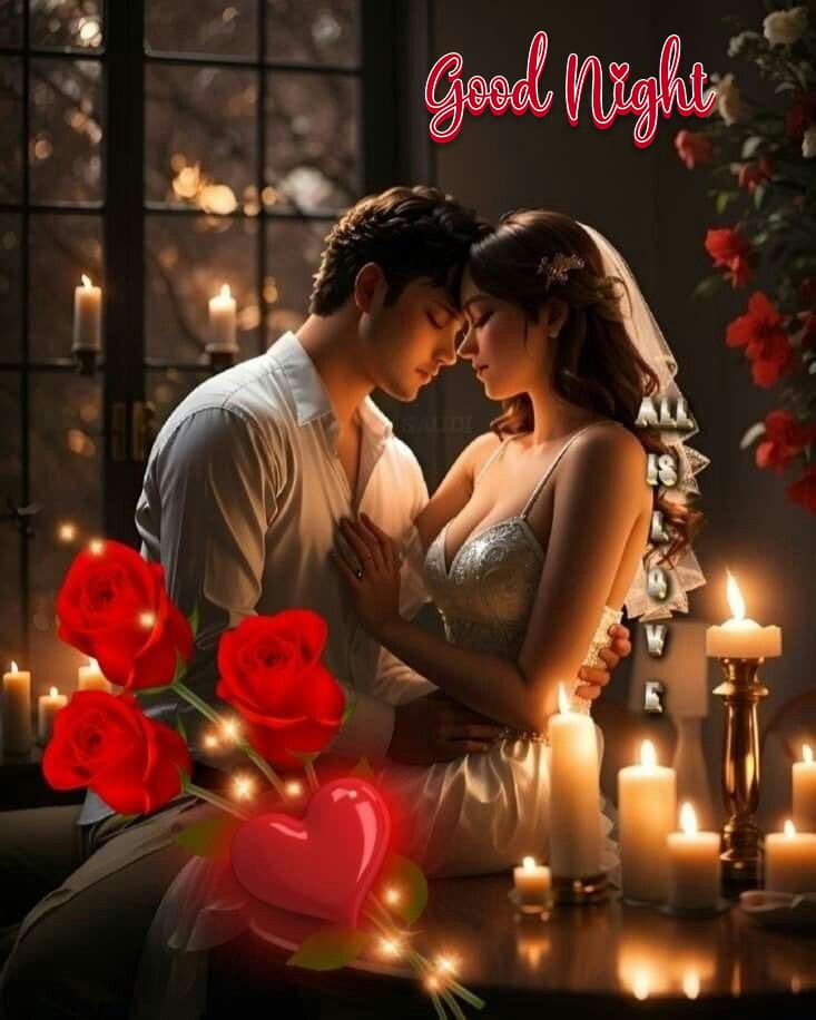 Romantic good night images